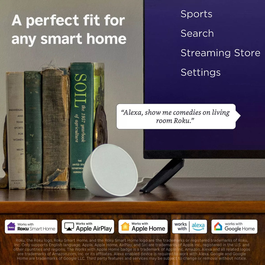 Roku 50" Select Series 4K HDR Smart Roku TV with Roku TV Remote
