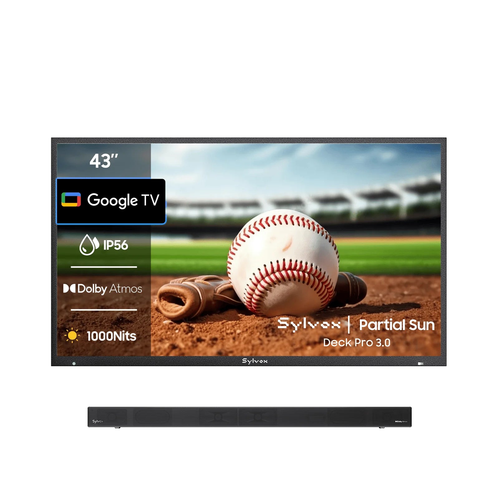 43" Outdoor Tv(Google TV) - 2026 Deck Pro 3.0
