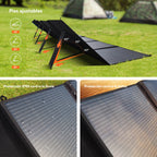 AP2000 2048Wh Solar Generator 2400W + 400W Solar Panel Portable Power Station Emergency,Rv,Camping Lifepo4 Battery