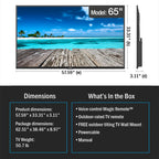 New Neptune™ Full Sun Outdoor Smart Tvs