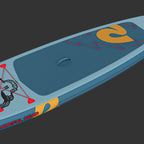Grateful Dead Weekender Inflatable Stand up Paddle Board 10’6”