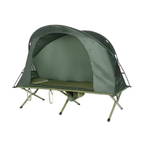 1-Person Folding Camping Tent Cot Portable Outdoor Tent for Backpacking & Hiking Green