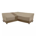 V-Shape Beige Patio Furniture Cover